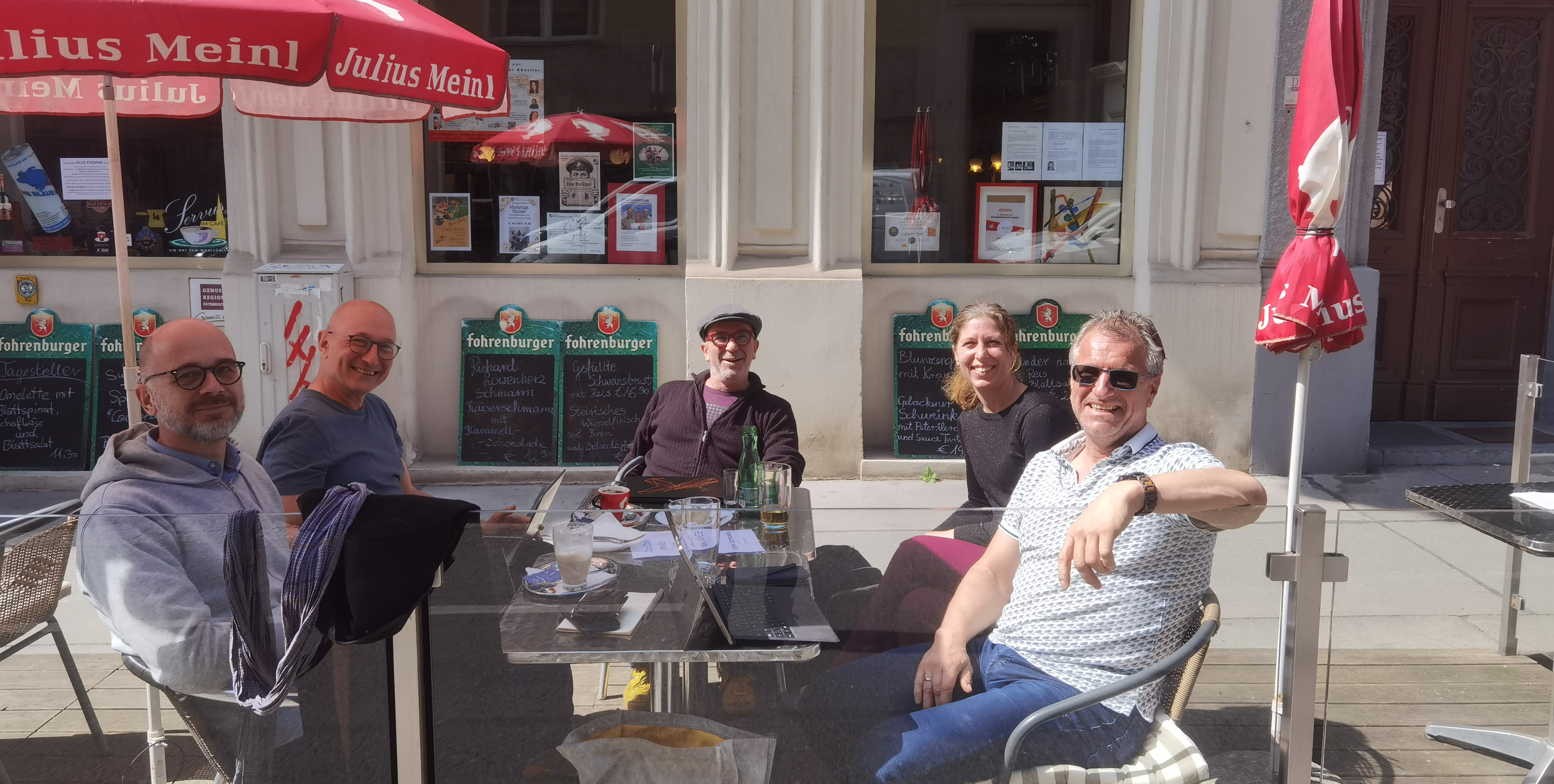 Projektmeeting Greenwalk